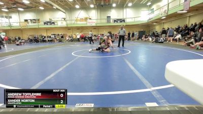 150 lbs Quarterfinal - Andrew Tofflemire, Rogue Warrior Wrestling vs Xander Norton, Unaffiliated