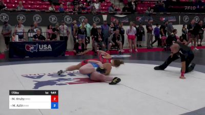 170 lbs Semis - Matilda Hruby, Brighton Wrestling Club vs Millie Azlin, Raw Wrestling Club