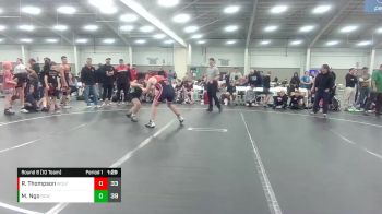 210 lbs Round 8 (10 Team) - Ryan Thompson, Wolfpack WC vs Michael Ngo, River City Wrestling