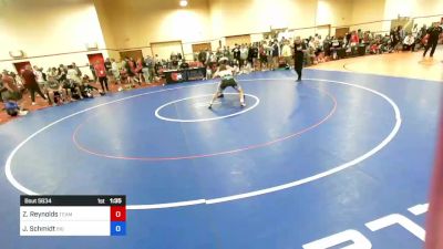 60 kg Cons 32 #1 - Zayne Reynolds, Team Central Wrestling Club vs Jordan Schmidt, Big Game Wrestling Club