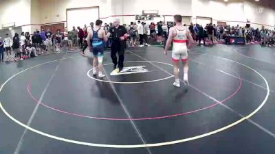 86 kg Rnd Of 32 - Branson Britten, Northern Colorado Wrestling Club vs Leonard Pinto, Nebraska Wrestling Training Center