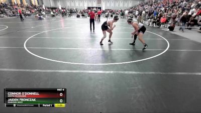 165 lbs Champ. Round 3 - Connor O`Donnell, South Milwaukee vs Jaiden Fronczak, Oshkosh West