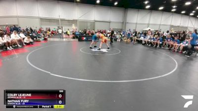 195 lbs Round 3 (8 Team) - Colby LeJeune, Georgia Blue vs Nathan Fury, Kansas Blue