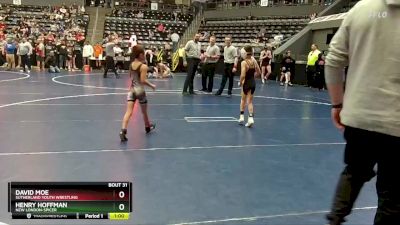 55 lbs Cons. Round 1 - Henry Hoffman, New London-Spicer vs David Moe, Sutherland Youth Wrestling