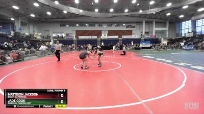 165 lbs Cons. Round 3 - Mattison Jackson, Salem-Cambridge vs Jade Cook, Corning-Painted Post