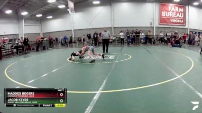 74 lbs Cons. Round 3 - Jacob Keyes, Great Neck Wrestling Club vs Maddox Rogers, Cavalier Wrestling Club