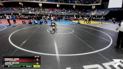 5A 113 lbs Semifinal - Andre Nelson, Frisco Reedy vs Enrique Uribe, Frisco Centennial