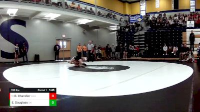 100 lbs. Champ. Round 1 - Brooke Chandler, Nixa vs Ellie Douglass, Sikeston