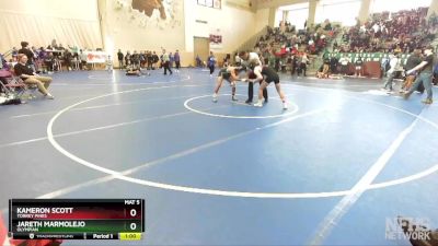 128 Boys Cons. Round 4 - Kameron Scott, Torrey Pines vs Jareth Marmolejo, Olympian