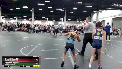 72 lbs Round 1 (4 Team) - Joshua Delfin, Rough House vs Chase Galvez, Finger Lakes Elite