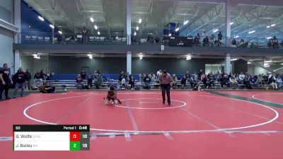 60 lbs Round 3 (6 Team) - Jameson Bailey, Medina Highland vs Garrett Wolfe, Genoa