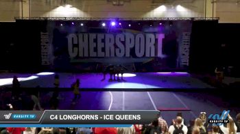 C4 Longhorns - Ice Queens [2022 L1.1 Mini - PREP - D2 Day 1] 2022 CHEERSPORT Cartersville Classic