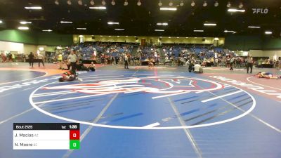 132 lbs Consi Of 128 #2 - Julian Macias, AZ vs Nick Moore, SC