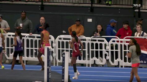 Youth Girls' 60m Hurdles, Prelims 3 - Age 13