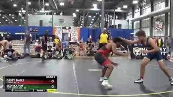 180 lbs Round 5 (6 Team) - Casey Engle, Lowell WC vs Sedrick Hay, Team Gotcha Red