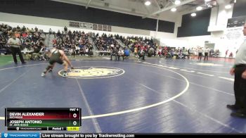 145 lbs 1st Place Match - Joseph Antonio, St. John Bosco vs Devin Alexander, Buchanan