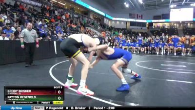 126 lbs Finals (1st & 3rd) - Payton Regenold, 1-Don Bosco vs Brody Brisker, 2-Wilton