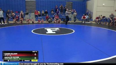 130 lbs Round 1 (4 Team) - Matalyn Guyer, Indian Creek A (small) vs Cohen Bluhm, Jet WC