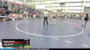 119 lbs Round 1 (4 Team) - Ladd Holman, Utah Black vs Tommy Belding, Oregon