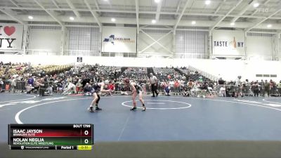 58 lbs Semifinal - Isaac Jayson, Brawlers Elite vs Nolan Neglia, Revolution Elite Wrestling