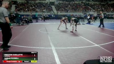 D3-132 lbs Cons. Round 3 - Preston Ouellette, Mesquite vs Sabian Russell, Yuma