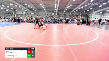 120 lbs Round Of 32 - Chris Vargo, Quest School Of Wrestling vs Conner Blessing, Felix Wrestling Academy