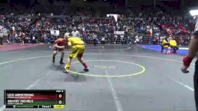 178 lbs Champ. Round 2 - Levi Armstrong, Peoria Razorbacks WC vs Gentry Michels, Olney Cubs WC