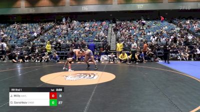 184 lbs Rr Rnd 1 - Jaykob Mills, Wayland Baptist University vs Daniil Gorshkov, Embry-Riddle Aeronautical University