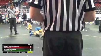 170 lbs Finals (8 Team) - Austin Walker, Clarkston vs Riley Foldenauer, Hartland