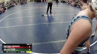 175 lbs Round 2 (6 Team) - Tanner Menge, North Dakota 1 vs Thayne Tjeerdsma, South Dakota Thunder