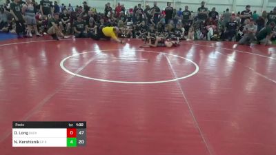 95 lbs Pools - David Long, Backbone Wrestling Club vs Nicholas Kershisnik, EP Rattlers