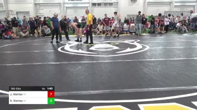 160-E lbs Round Of 32 - Jaden Wehler, PA vs Kyler Ramey, VA