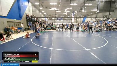 70 lbs Cons. Round 5 - Atlas Trout, Wasatch Wrestling Club vs Hudson LaRose, Fremont Wrestling Club