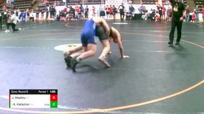 160 lbs Cons. Round 6 - Kole Katschor, Dundee Wrestling vs Jimmy Mastny, Relentless TC