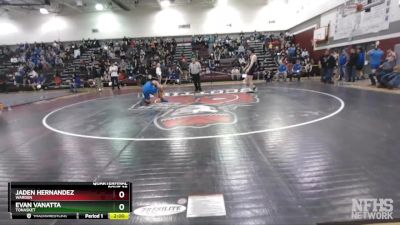 182 lbs Quarterfinal - Jaden Hernandez, Warden vs Evan Vanatta, Tonasket