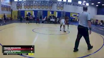 138 lbs Round 1 (8 Team) - Jaedyn Bloomfeild, Alpha Dogz Elite vs Travon Broughton, Miami Vikings