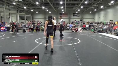 100 lbs Cons. Semi - Tesley Harding, Oberlin vs Aritzy Ramirez, Garden City