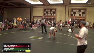 101 lbs Quarterfinals (8 Team) - Matteo Marenco, Armory Athletics vs TANNER INGLE, Keystone Krush