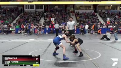 80 lbs Quarterfinal - Dalton Paul, Maize vs Vince Maturo, SlyFox