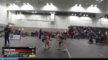 143 lbs Quarters & 1st Wb (16 Team) - Taylor Proffitt, Baker University vs Angie Prado, Life University