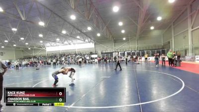 80 lbs 3rd Place Match - Chasson Bail, Middleton WRESTLING CLUB vs Kace Kunz, Bear Lake Wrestling Club