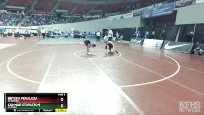 4A-145 lbs Champ. Round 1 - Connor Stapleton, Cascade vs Brysen Penaloza, La Grande