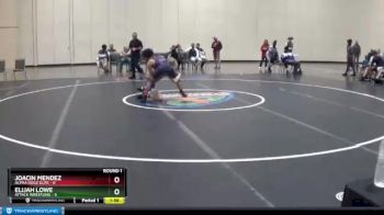 116 lbs Round 1 (6 Team) - Joacin Mendez, Alpha Dogz Elite vs Elijah Lowe, Attack Wrestling