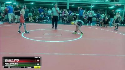 76 lbs Placement (4 Team) - Chase M Davis, North Carolina vs Alex Lobdell, Dueling Bandits