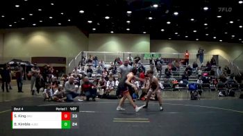 129 lbs Placement (4 Team) - Bode Kimble, Hudson Orange vs Sam King, Brighton Orange