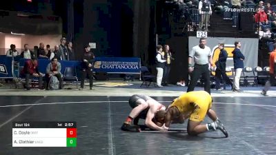 184 lbs 7th Place - Colt Doyle, Oregon St. vs Alan Clothier, Northern Colorado