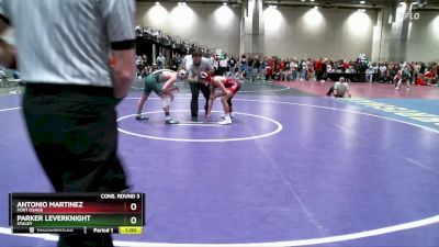 120 lbs Cons. Round 3 - Antonio Martinez, Fort Osage vs Parker Leverknight, Staley