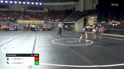 123 lbs Consolation - Jada Yamada, Western Washington (W) vs Leah Ben-Israel, Central Florida (W)