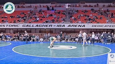 175 lbs Semifinal - Talon McCollom, Edmond North vs Henry Forte, Delbarton High School