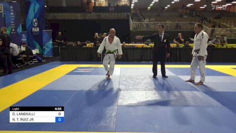 DAVID LANGIULLI vs NICHOLAS T. RUIZ JR 2024 Pan Jiu Jitsu IBJJF Championship